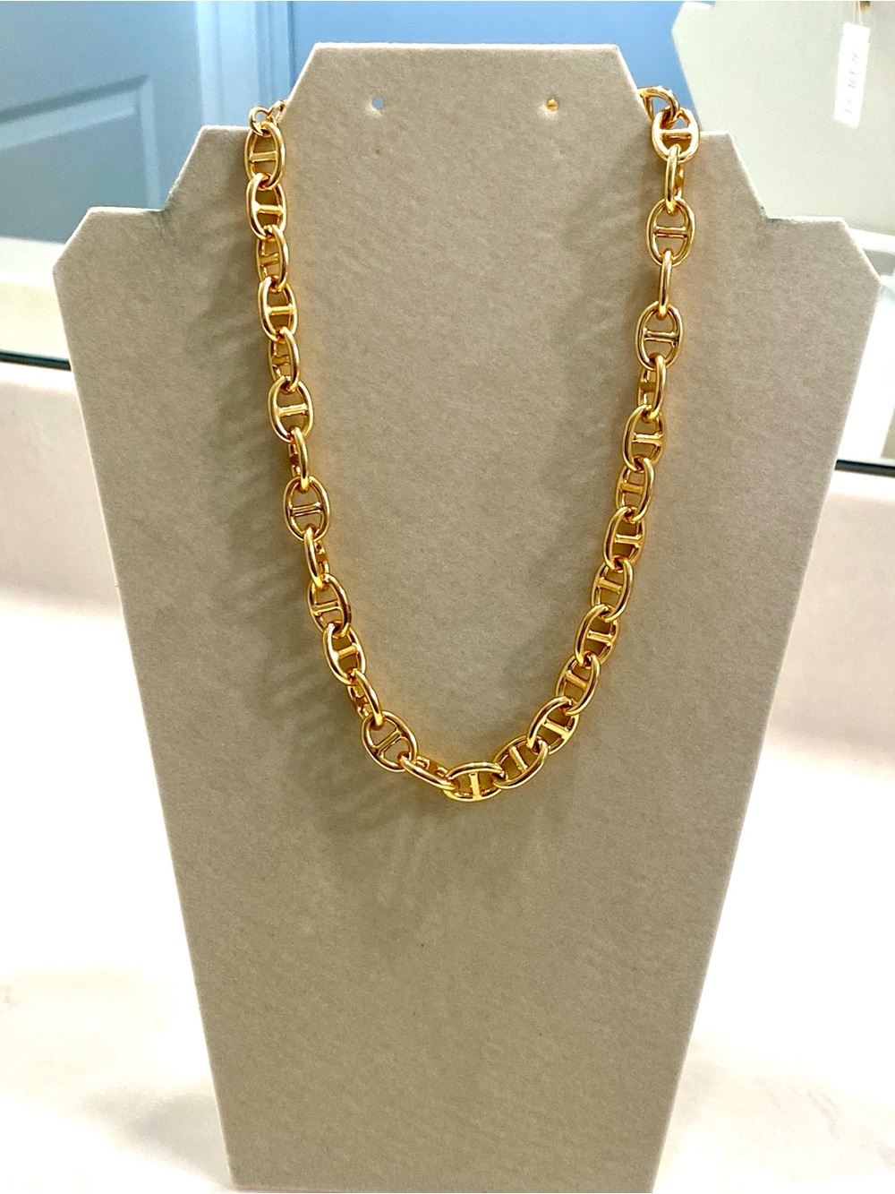 J. Crew Gold Link Chain Necklace
